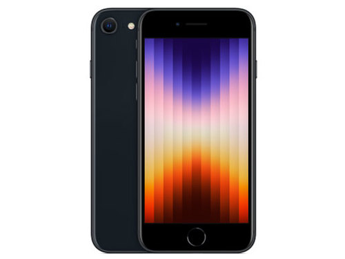 新品開封済] Apple iPhone SE 第3世代 64GB ミッドナイト MMYC3J/A SIM